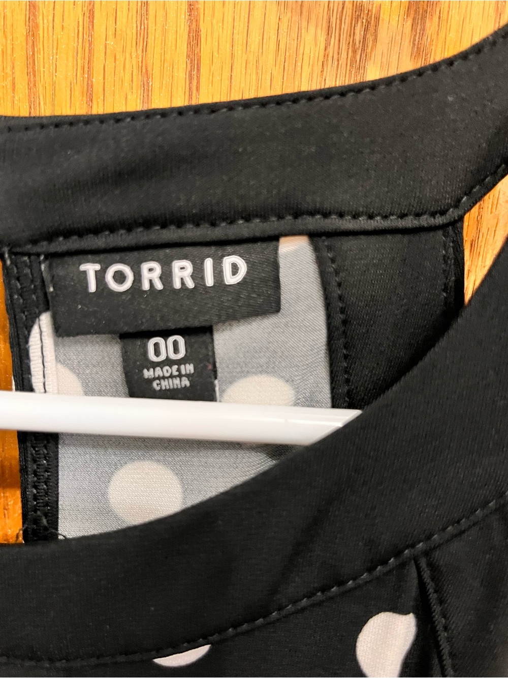 torrid Black and White Polka Dot Halter Skirt - Picture 5 of 5